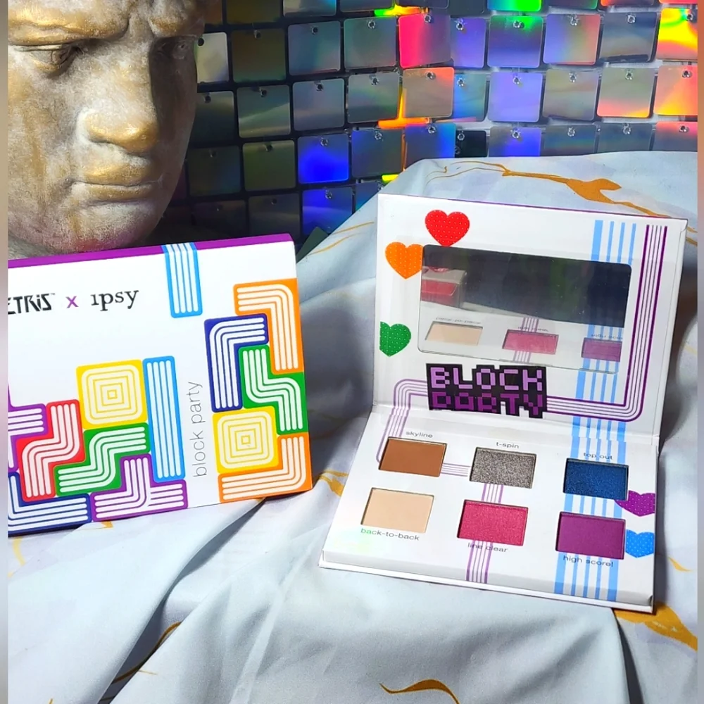 Tetris Eyeshadow Palette 6 Shades NEW